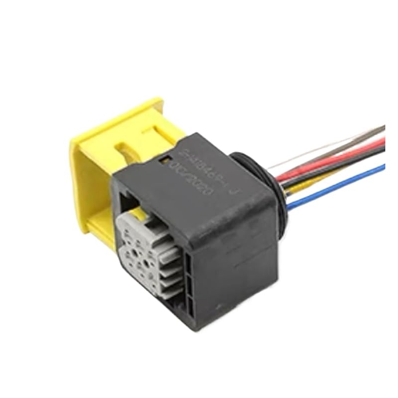 6 7 8 10Pin AMP TE Auto/Energy Sheath Electronic Connector Wiring Harness Plug 1-1418479-1 1564516 1-1703820-1(Yellow)