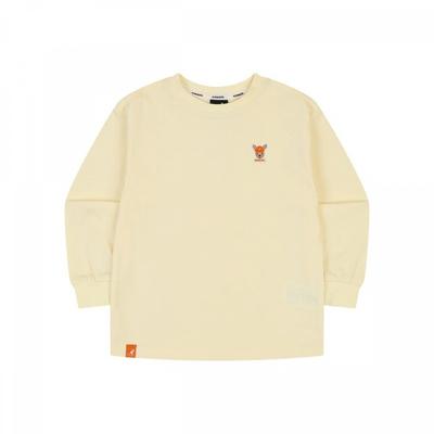 Kids Long Sleeve T shirT Yellow Sa 0001
