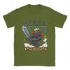 Camiseta de Royales 100% Cotton T-Shirt For Men Beach  Funny T-Shirts Crew Neck Harajuku Tees Oversized Casual Clothing