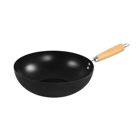 Iron Frying Pan Non-Stick Skillet Pot Saucepan Cooking Omelette Pans Wok for Cooking