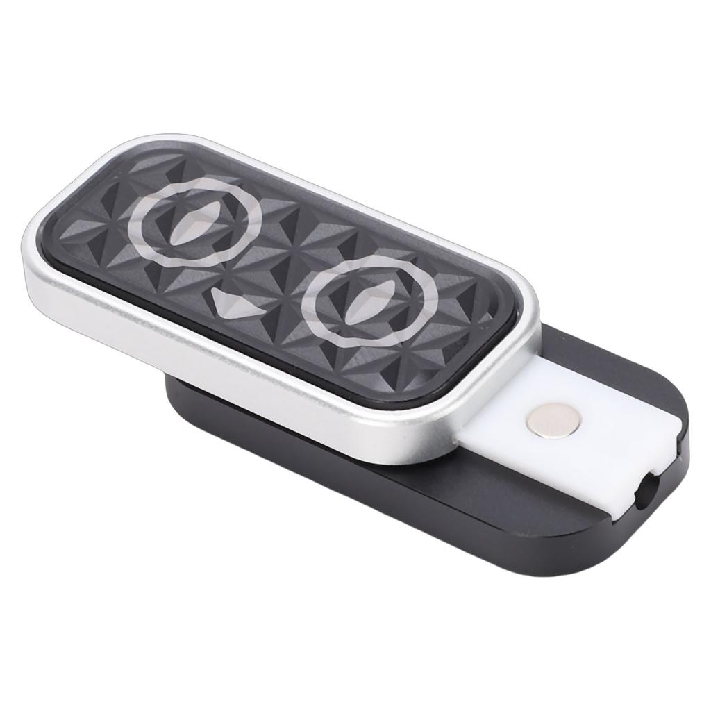 Mechanical Slider Aluminum Alloy Push Card Magnetic Toy Portable Haptic Finger Slider Toy for Office Home Travel