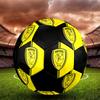 SIZE 5 Burton Albion FC Soccer Ball Colorful All Ages Machine Stitched PVC Competition Ready Durable High-Bounce