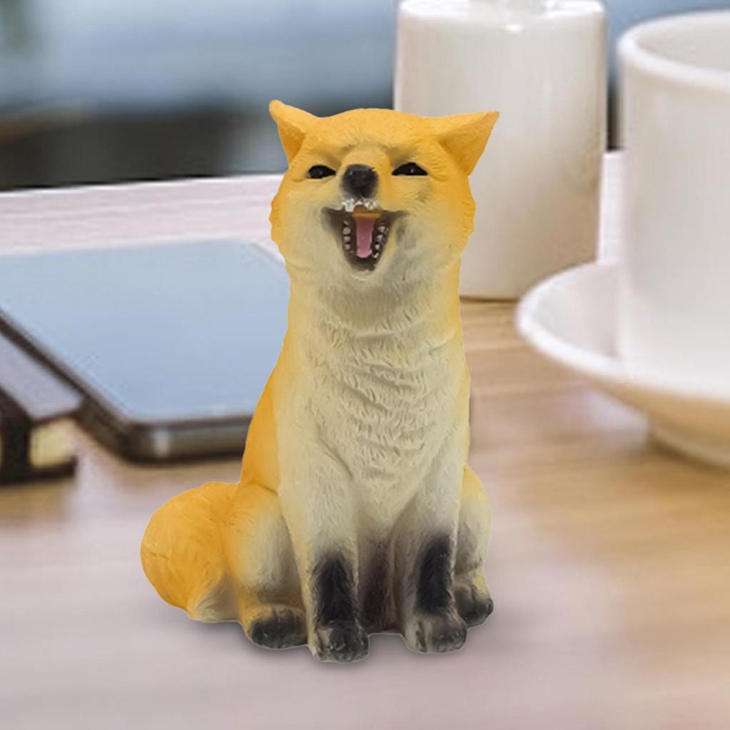 Animal Statues Resin Tabletop Decoration Decorative Figurine Statue For Home Bedroom Workplace Shelf Cabinet Mantel Holiday