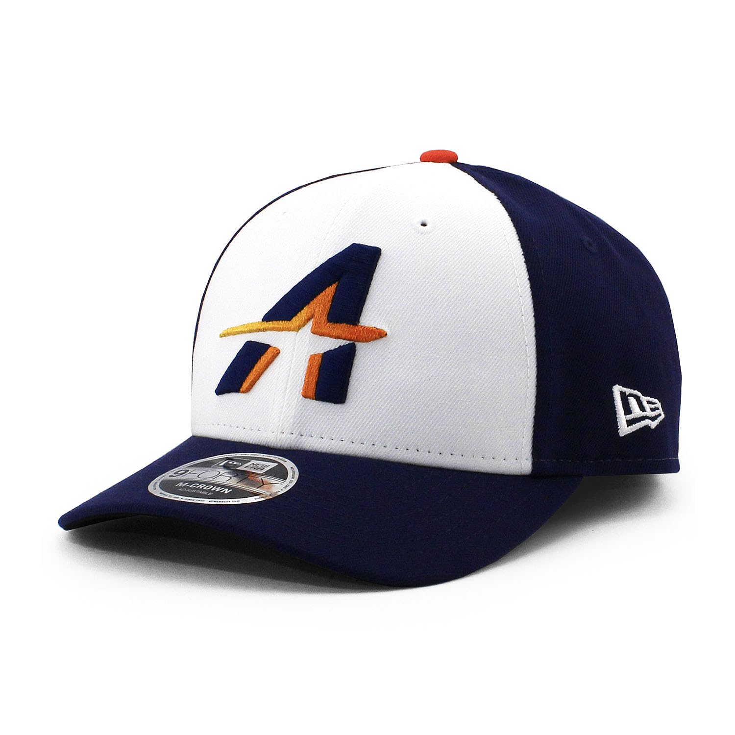 

New Era 9FORTY M-CROWN Snapback Houston Astros 2025 MLB CITY CONNECT SNAPBACK CAP WHITE NAVY HOUSTON ASTROS Hat White Navy Major League 940MC [Used]