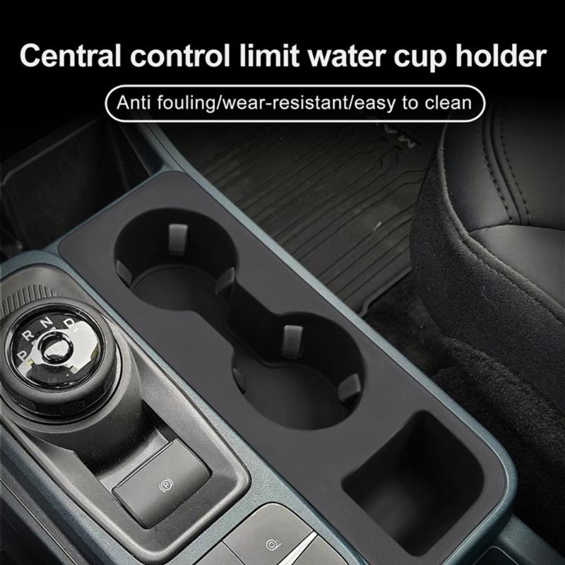Odorless Flexible Car Cup Insert Drink Organizers Suitable For Vehicle Interior Upgraded Waterproof Antispill Accessory