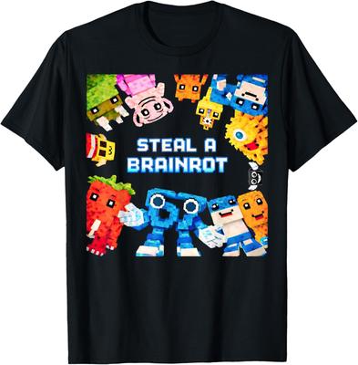 Steal A Brainrot Funny 67 Birthday Meme Gift Unisex T-Shirt