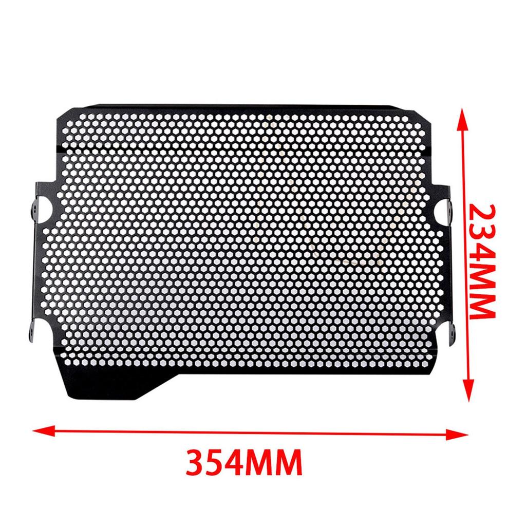Radiator Grille Guard Cover Radiator Grille Guard Metal Easy to Install Protective Cover for Yamaha MT-07 FZ-07 2018-2022