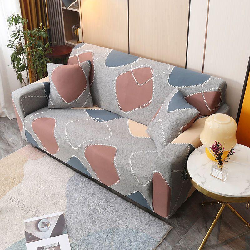 Beanbag Cover Cover Fully Surrounded Elastic All Wrapped Cover Full Set Four Seasons Universal Living Room Old-Fashioned Sofa Slipcover