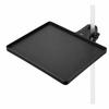 RINHAPI Microphone Stand Tray Clamp-On Music Score Holder 23cm X 17cm Small Item Organizer for Hosting Streaming