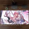 Gaming Wuthering Waves Aemeath Mouse Pad Anime Kawaii Girl Keyboard HD Printing Overlock Mousepad PC Office Accessories Desk Mat