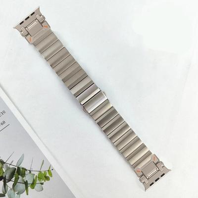 Λουράκι Τιτανίου για Apple Watch Ultra 49mm Σειρά 9 45mm 44 42mm Αθλητικό Βραχιόλι Correa για iwatch 9 8 7 se 6 5 4 3 ultra 2 Λουράκι