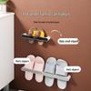 Yikeke Wall-Mounted No-Drill Slipper Storage Rack