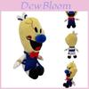 Adorable 25cm Ice Scream Rod Plush Toy Super Soft Stuffed Cartoon Horror Figure
