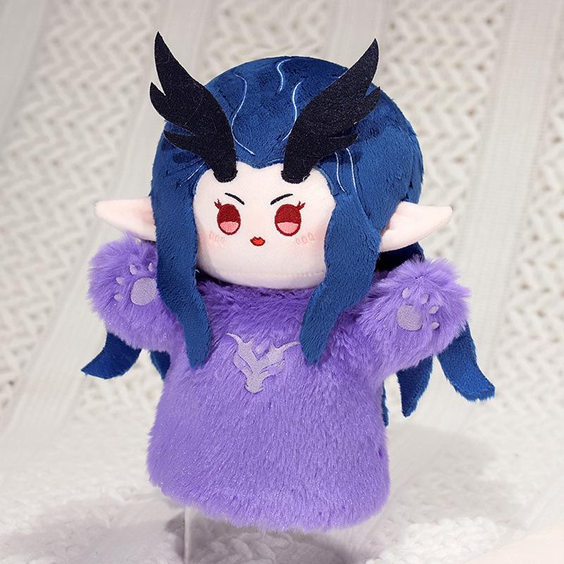 Toy Movie Nezha 2 Nezha Hand Doll Ao Bing Deer Boy Hand Doll Cotton Doll Plush Peripheral