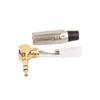 Adapter L-Type Stereo Audio Converter Headphone Adapter Headphone Soldering Connector Right Angle