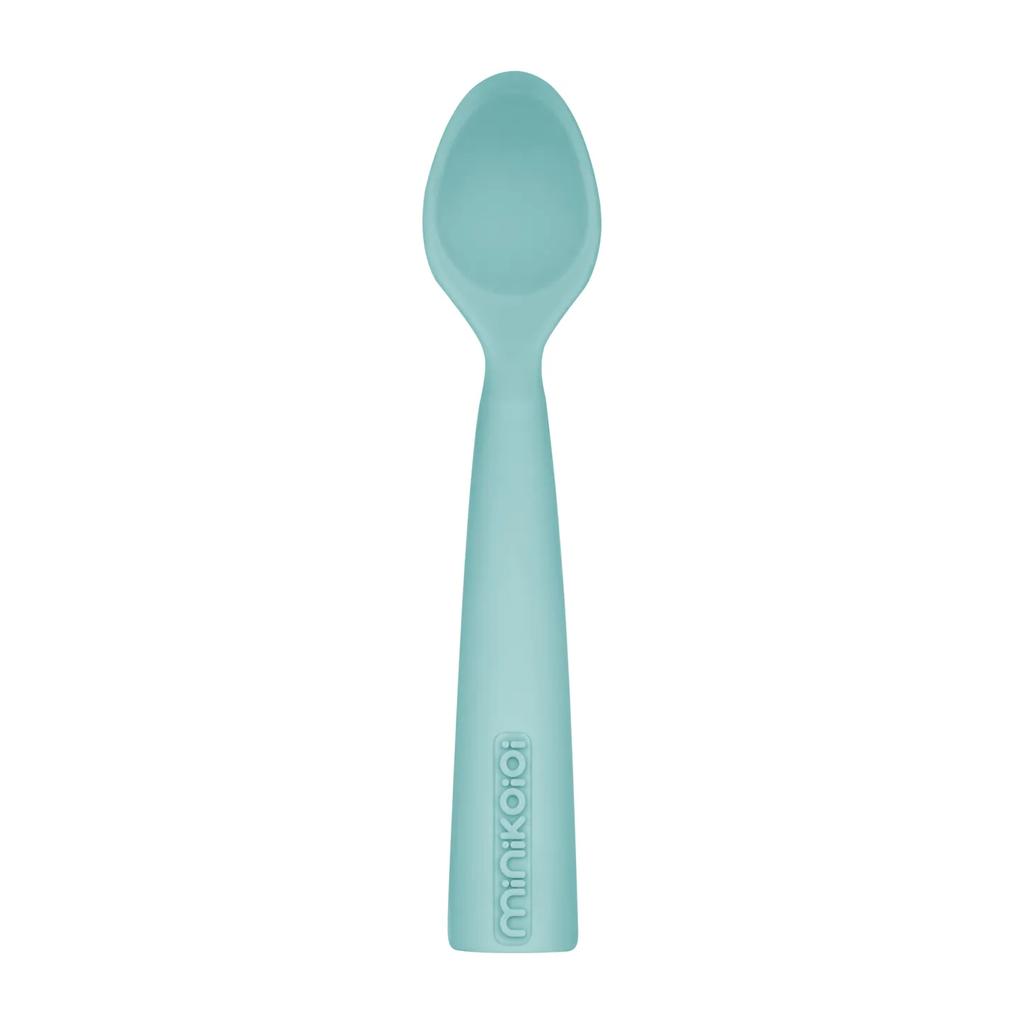 Set of Silicone Dishes for Children 3+1 element 6m+ MinikOiOi