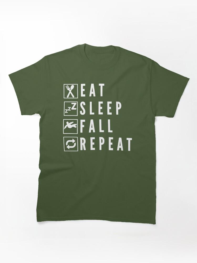 Fall Guys Eat Sleep Fall Repeat Classic T-Shirt