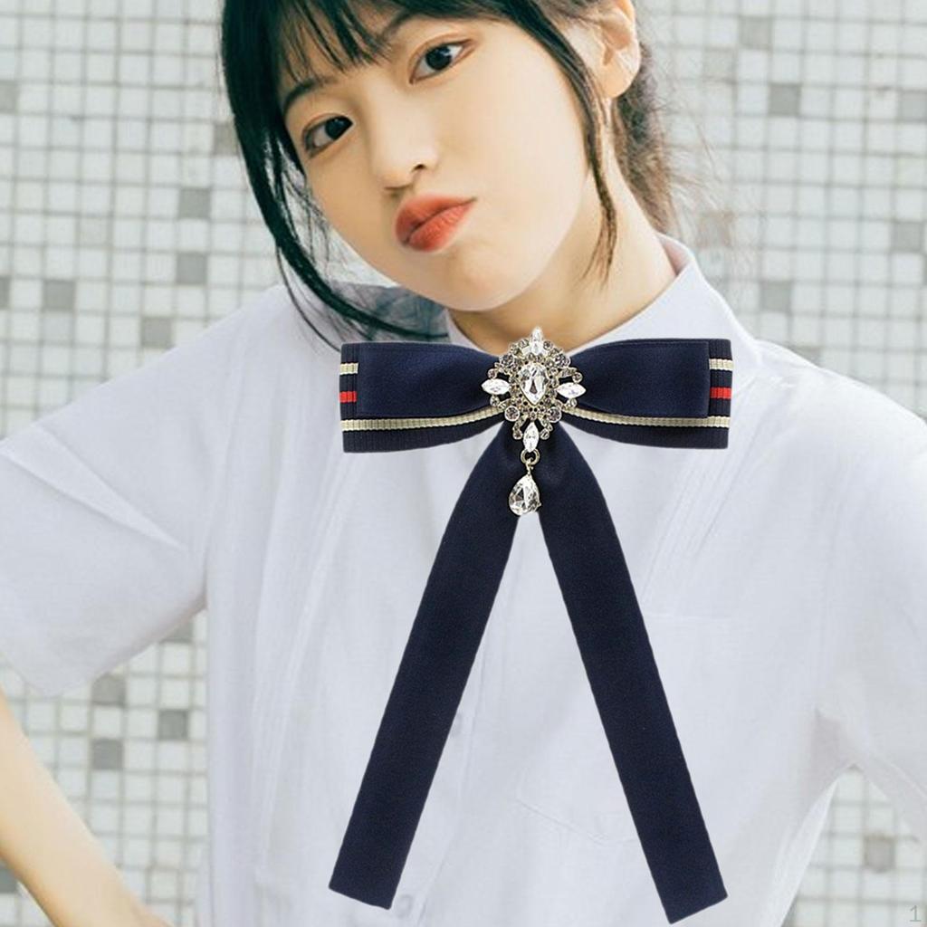 Broche Ruban Nœud Papillon Nœud Chemise Cravate Épingle pour Costume