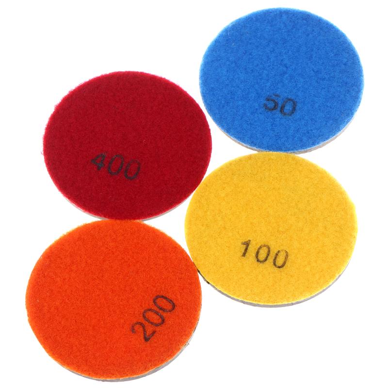 Thicker 80mm Resin Bond  Polishing Pad for Floor Restoration Concrete  Stone Tile Grinding Renewal Work