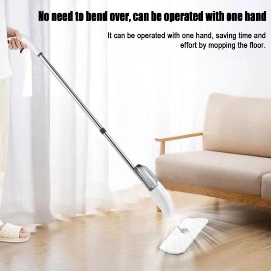 Spray Mop with Dual Functionality Wet Dry Cleaning Integrated Sprayer Floor Cleaning Technology Hardwood Floor Spray Mop