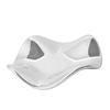 Ceramic Jewelry Tray Trinket Dish Decorative Plate for Bracelet Earring Key Necklace Ring More Room Decor Bright Silver