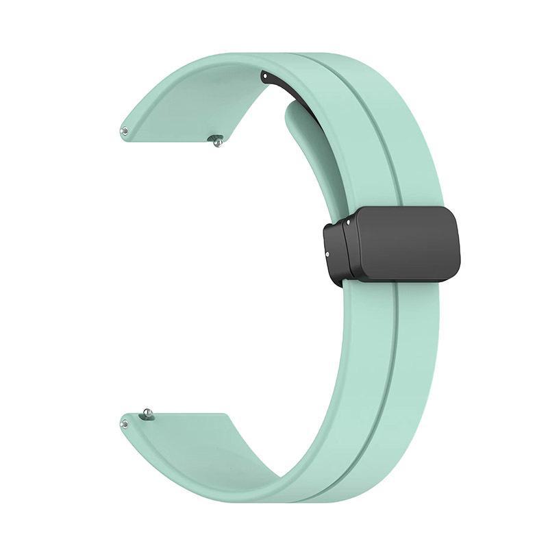 Universal Folding Magnetic Silicone Watch Strap (20mm/12mm)