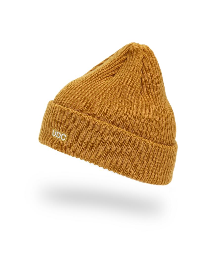 Eondeok Eonteulol Loose Fit Beanie Beanie / Long Tail / Box Logo / D Mustard