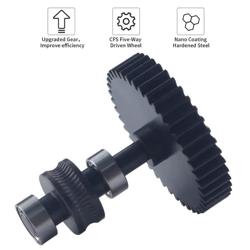 3D Printer Replacement Extruder Gear Management for Plus Hardened Steel Extruder Gear Assembly 3D Printer Accessories