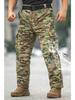 Winter Tactical Men's Camouflage Pants - Warm, Waterproof, Windproof, Wear-Resistant, Straight Leg Cotton Assault Pants