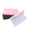 Frosted Nail Tool Organizer Case Double Layer Nail Art Tool Box  For Home Manicure Salon Use