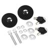 Car Hood Pins Kit, Carbon     Engine Hood Cover Key Pin Kit Quick   Relse   Pin for Vehicle RV Truck SUV