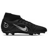 Nike Mercurial Superfly 8 Club MG Black Medium Ash Men Sneakers Metallic-Silver DJ2904-007