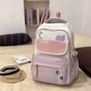 Schoolbag Schoolbag Female High School Student High Value Large Capacity Girl Junior High School Student Backpack Girls 1011 New Student Backpack