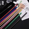 20Pcs Stainless Steel Straw Set Straight Curved Drinking Straw Set Juice Milk Tea Straw Bar Party Kitchen Accessories