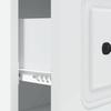 Drawer Cabinet White 66 x 34.5 x 87 cm Engineered Wood