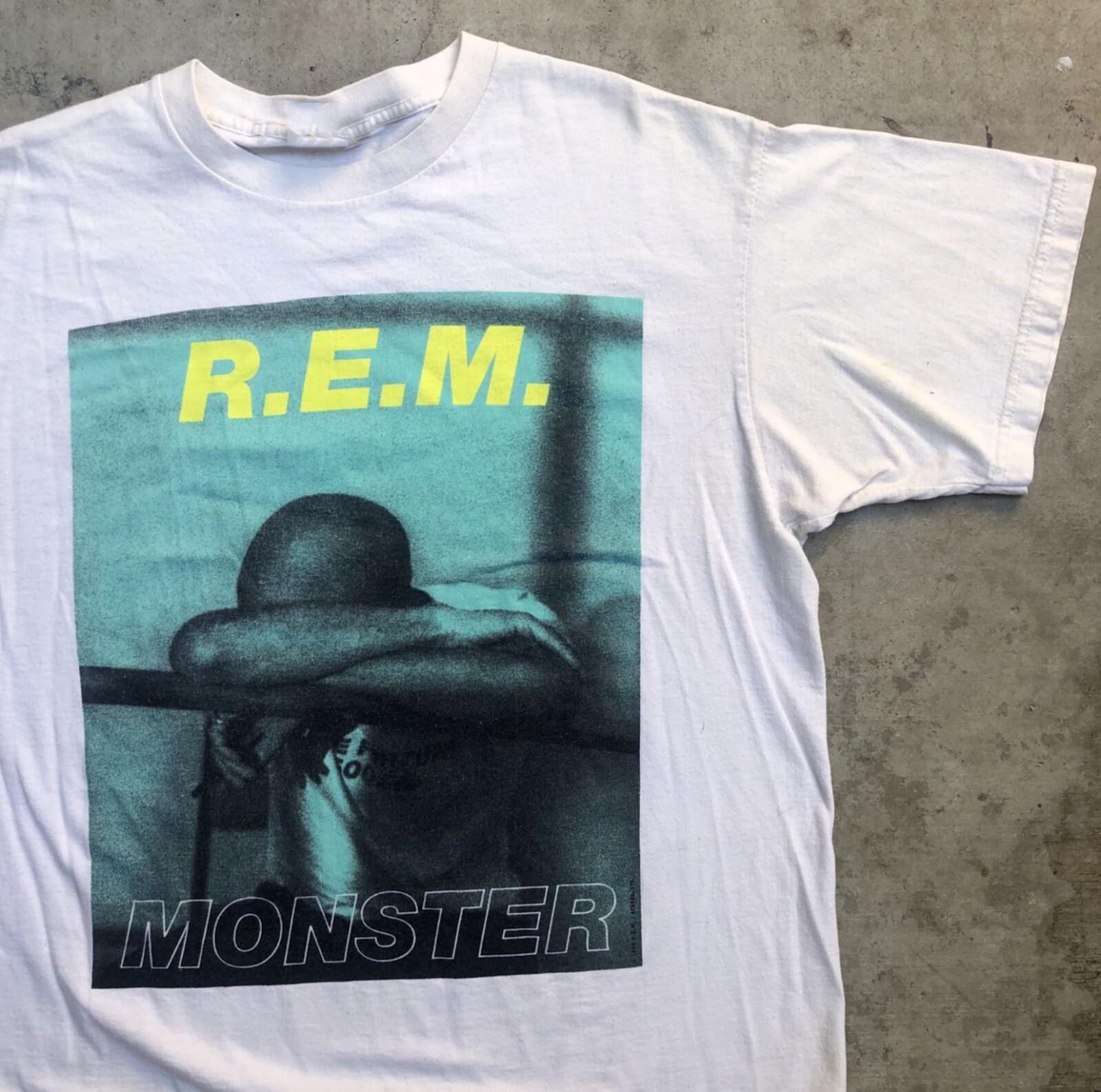 Винтажная футболка REM Tour 80-х Хлопковая футболка Все размеры от S до 5XL XXXXL