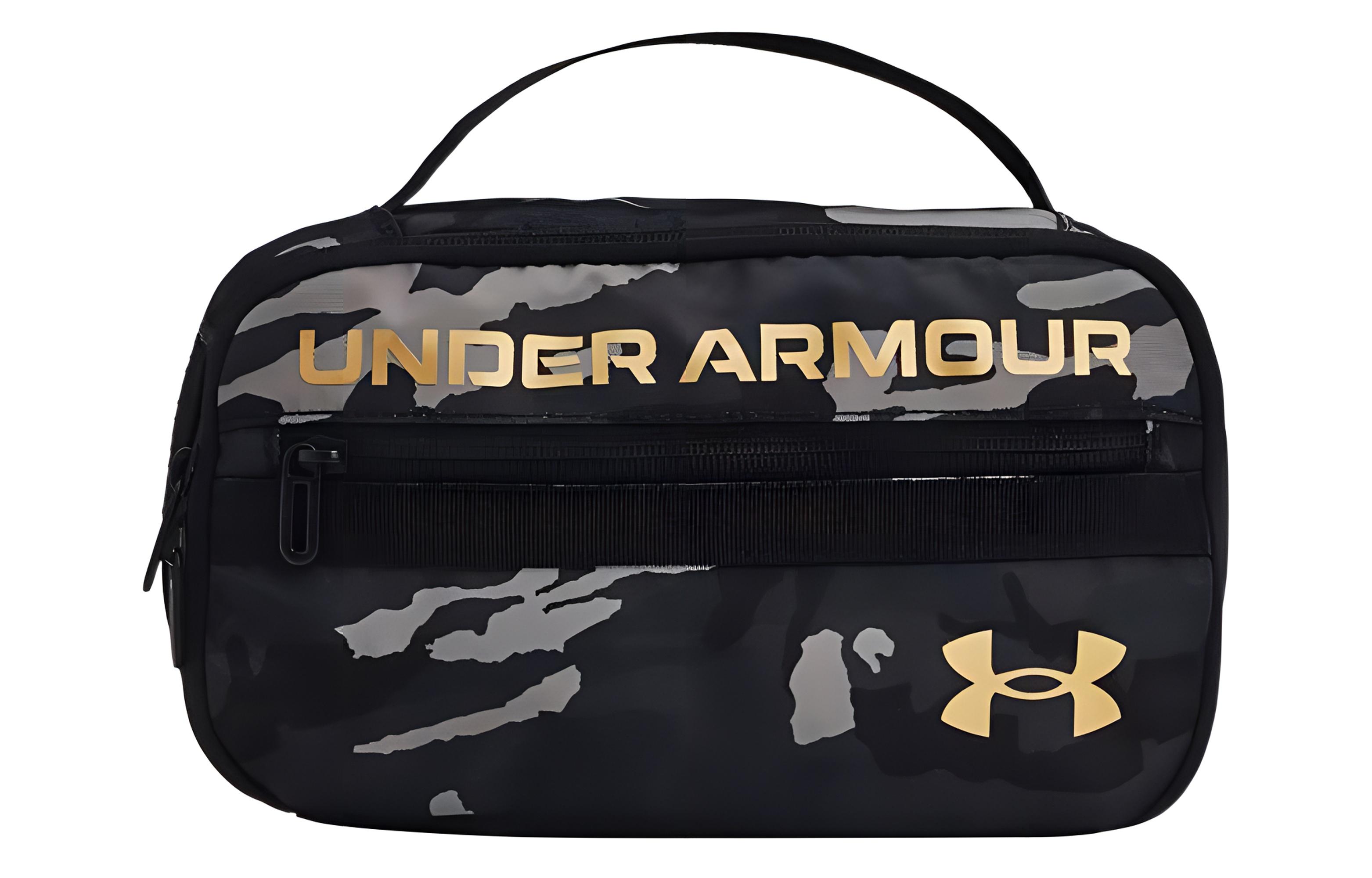Сумка для путешествий Under Armour из полиэстера, унисекс, черная, 1361993-002