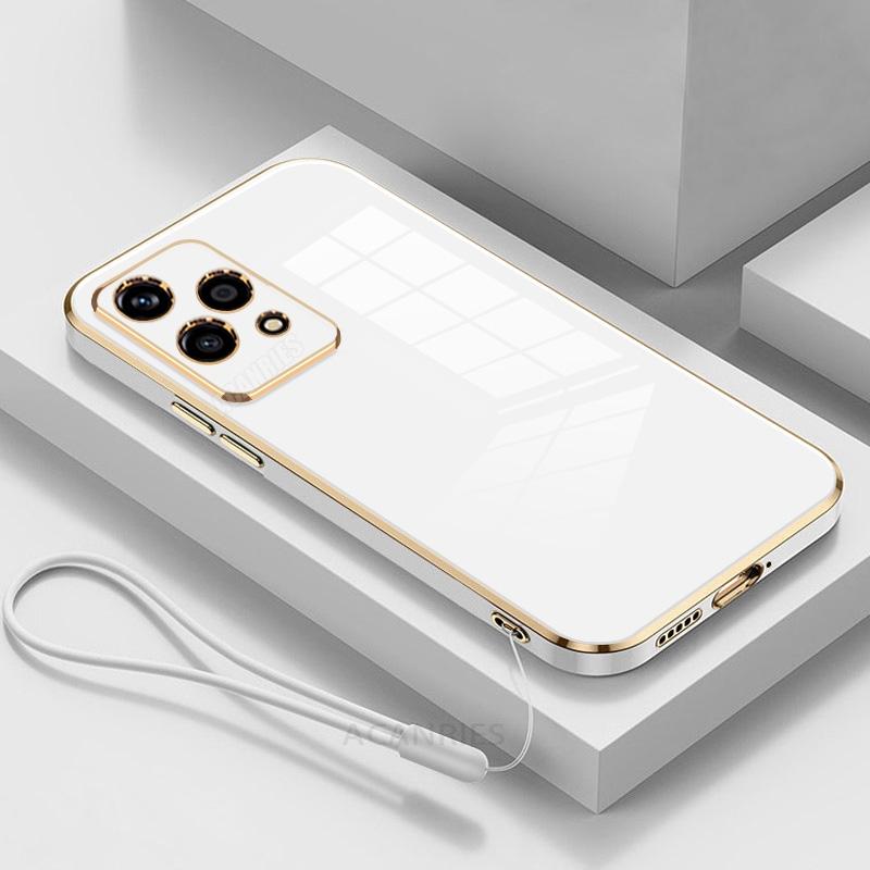 

Honor200lite роскошный чехол-ремешок из силикона для Huawei Honor 200 Lite 200lite 90 70 50 Pro 70pro X8 X8a X8b X7a мягкий чехол For honor 200 lite