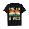 Cool Bmx For Kids Boys Unisex Racing Off Road Bike Riders T Shirt Vintage Stretched Breathable Stylish Casual Comfortable