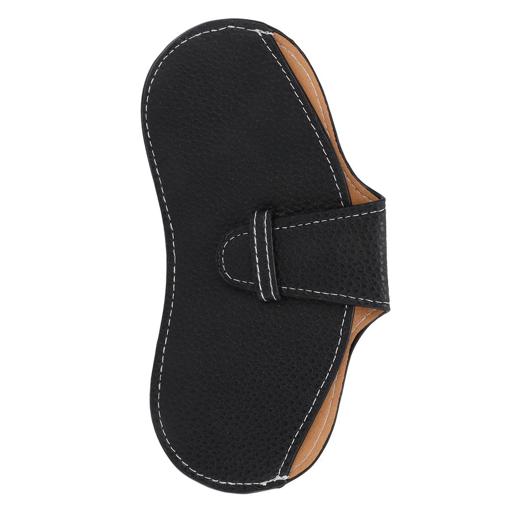 Leder Sonnenbrillenetui Tragbares PU Leder Brillenetui Leder Verschleißfest Einfache Brille