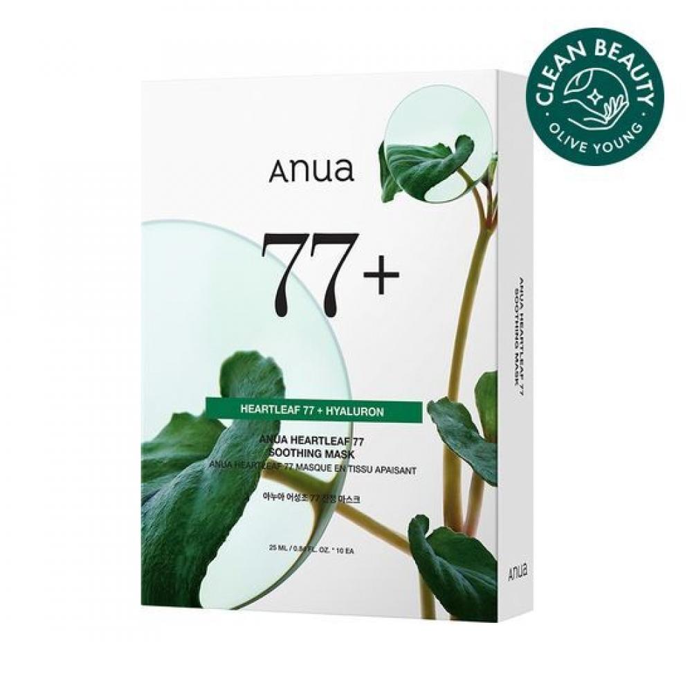 

Anua [обновление] Anua Houttuynia Herbal 77 Успокаивающая маска 10 листов
