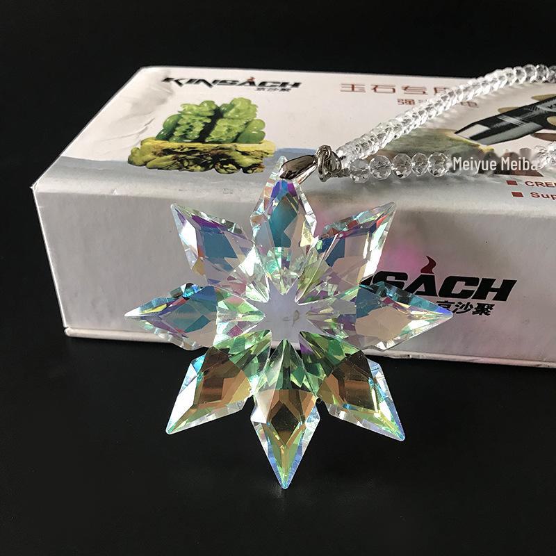 Crystal Snowflake Car Hanging Decorations