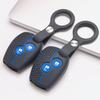 Silicone Remote Key Cover for Renault Clio Kangoo Master Trafic Twingo Modus Megane Scenic Laguna Espace with Keychain Key Shell Accessory