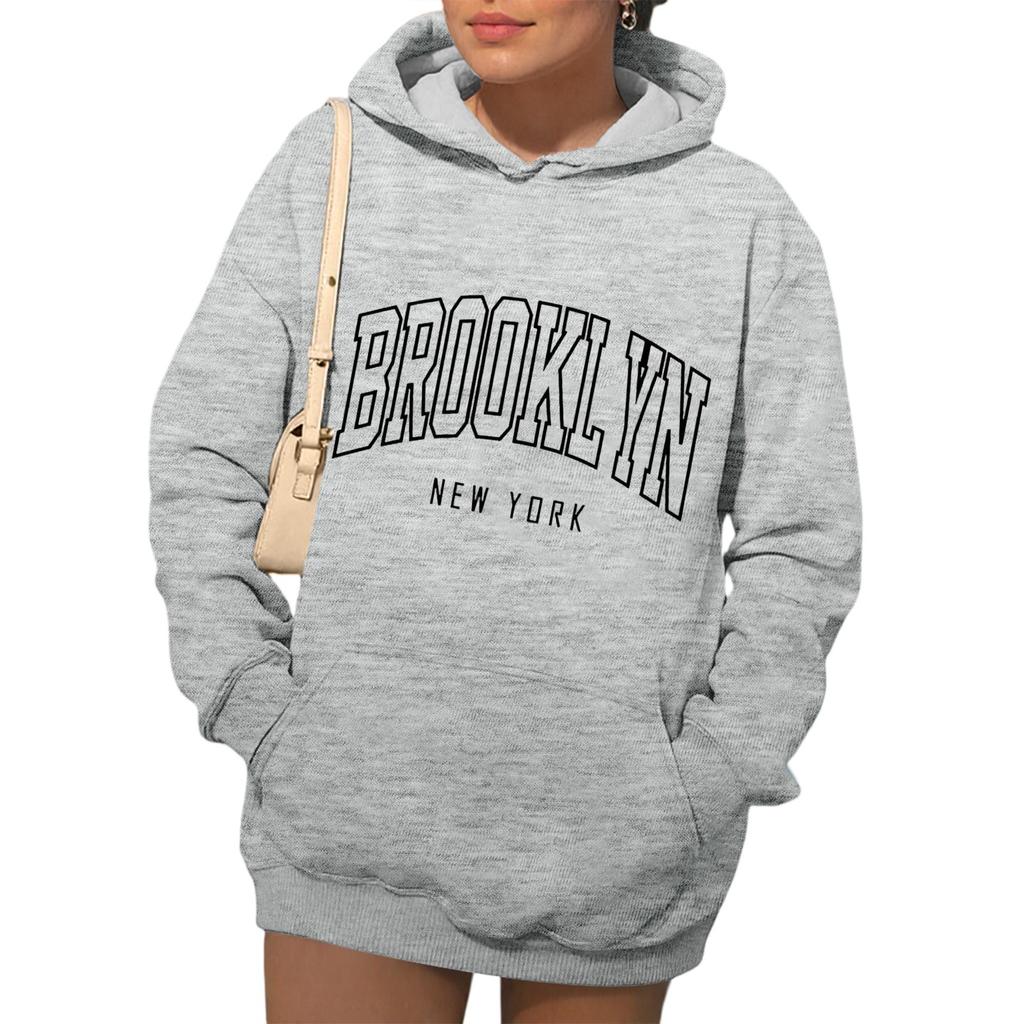 Womens Hoodies Fall Fashion Sweatshirts  Printed Casual Long Sleeve Loose Sweatshirt  Fall Hoodie Sweatshirt