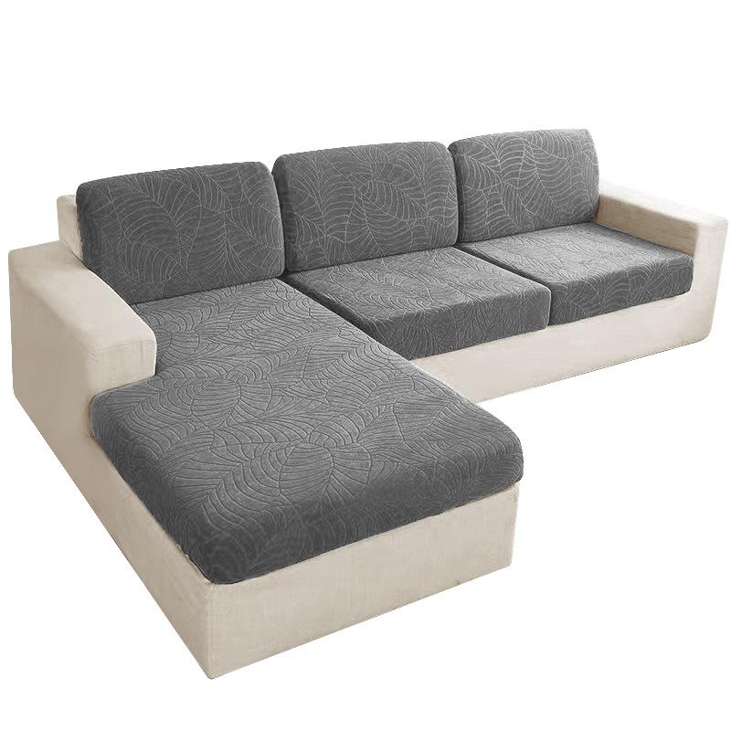 Утолщенный чехол для дивана Защита от царапин кошек Эластичный Полностью закрывающий Чехол-шапочка для душа Подушка для дивана Нескользящий чехол для дивана Ленивый чехол Ткань 1 Seater 65-95cm 1298₽