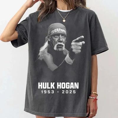 DEP Hulk Hogan, Hulkamania, Hulkamania vive para siempre, Camiseta de homenaje S-5XL Camiseta Unisex