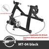 Foldable Magnetic Bike Trainer Stand 6 Speed Roller Cycling Station Indoor Bicycle Exercise Training Stand for 20-28 Inch Tire