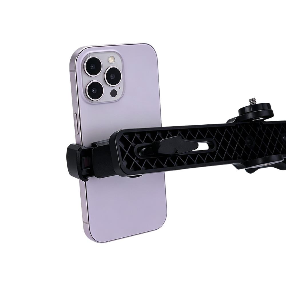 Clip de Barra Transversal para Grabación de Video Clip para Trípode de Smartphone Soporte para Trípode de Smartphone Soporte Móvil para Transmisión en Vivo