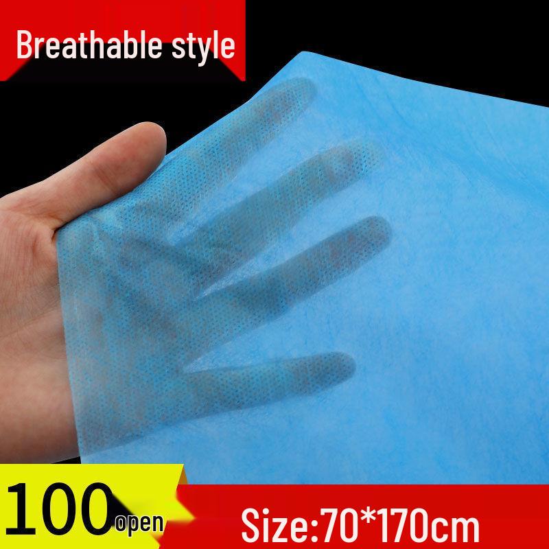 Breathable Disposable Massage Bed Sheets: Waterproof, Oil-Proof, Thickened, Non-Woven with Face Hole