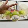 Adorable Fluffy Cotton Doll Keychain Plush Toy Cute Cartoon Animal Figure